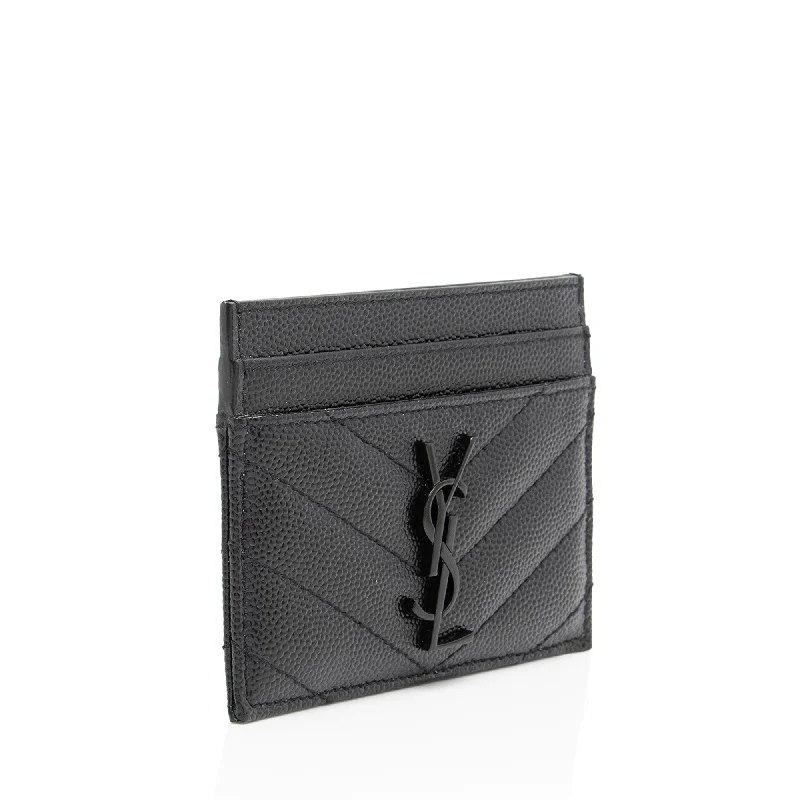 Best bags for business tripsSaint Laurent Matelasse Grain de Poudre Monogram Card Case FUtuBp