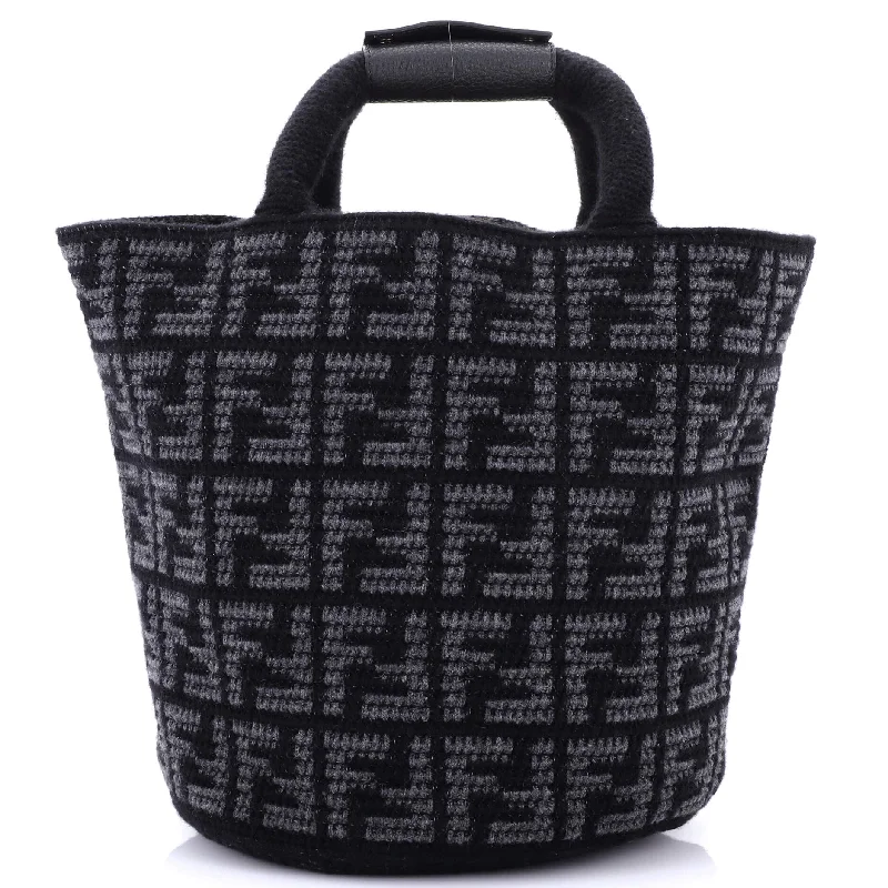 High-end designer bags for menShopper Tote Zucca Crochet Cashmere Medium