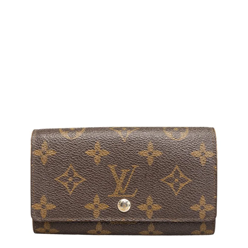 Lightweight duffle bags for gymLouis Vuitton Monogram M61735 Double Folded Wallet PVC/Leather Brown