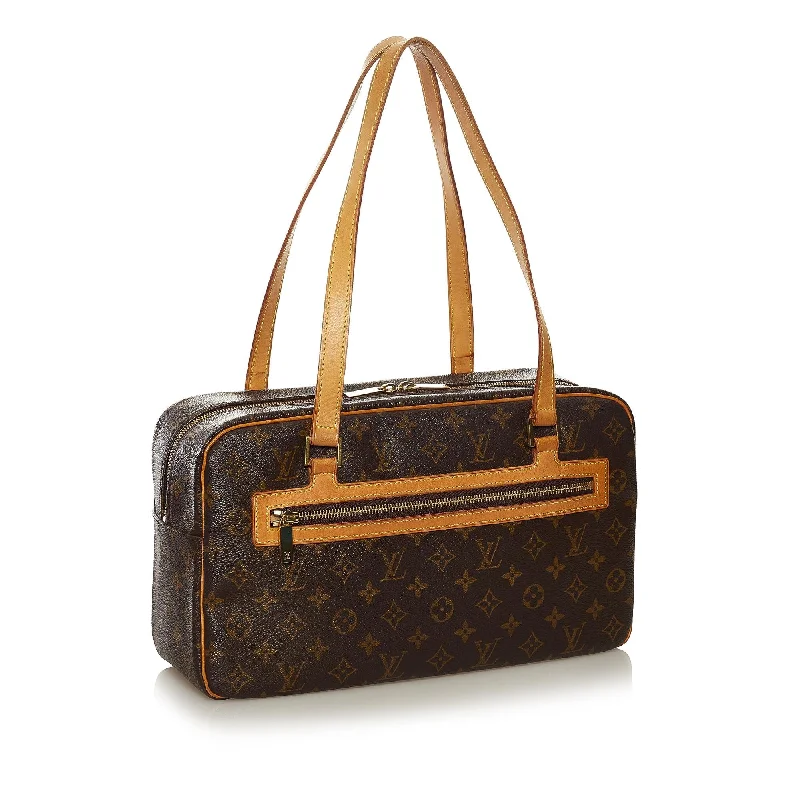 Designer bags with gold hardwareLouis Vuitton Monogram Cite GM (34294)