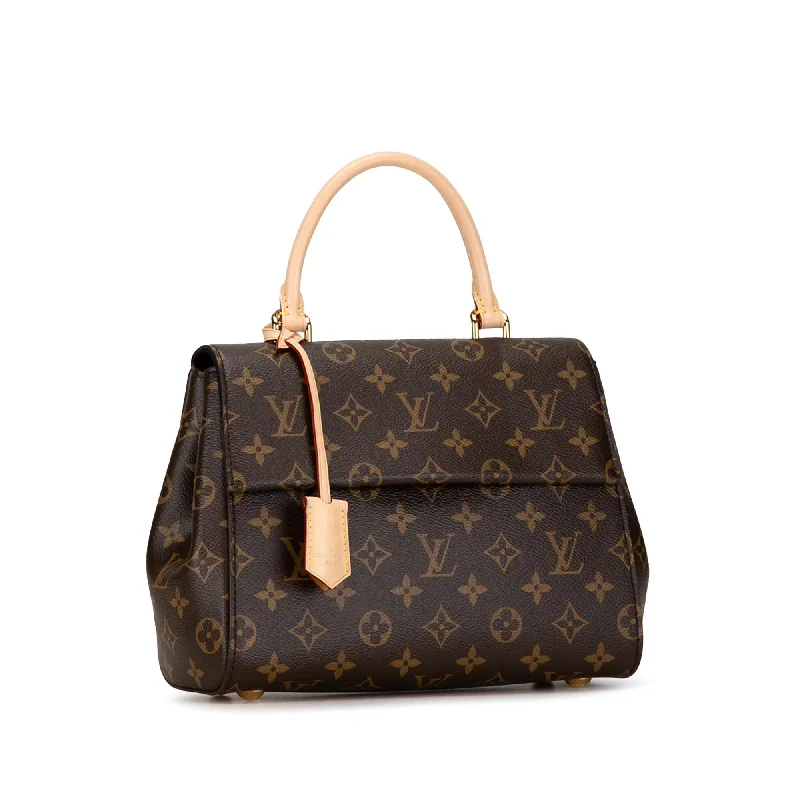 Minimalist leather handbagsLouis Vuitton Monogram Cluny BB (AvlBE0)