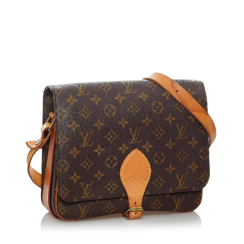 High-quality leather messenger bagsLouis Vuitton Monogram Cartouchiere MM (29945)