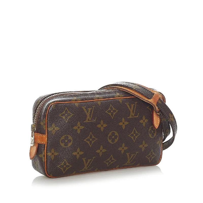 Luxury handbags 2025Louis Vuitton Monogram Marly Bandouliere (SHG-32078)