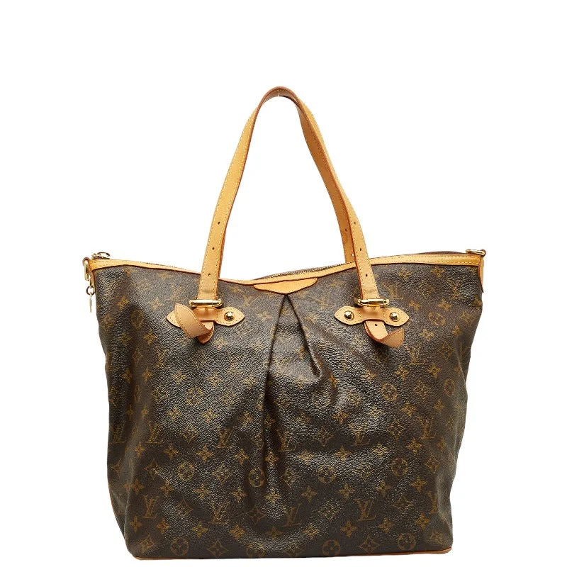 Large capacity travel bagsLouis Vuitton Monogram M40146  Bag Leather Brown