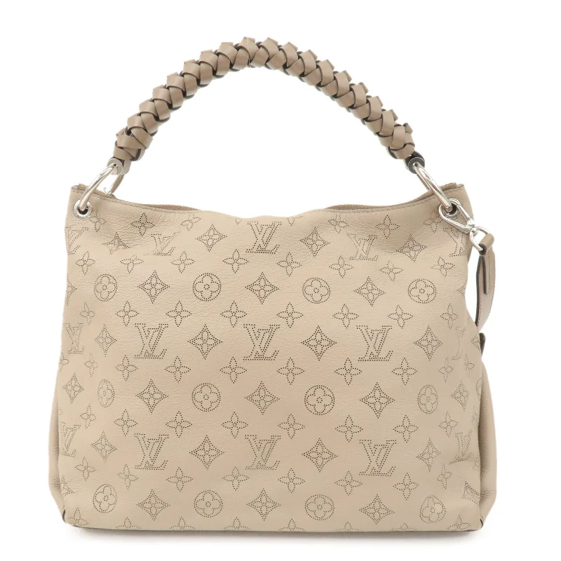 Crossbody bags for everyday useLouis Vuitton Monogram Mahina Beaubourg Hobo Shoulder Bag M56084