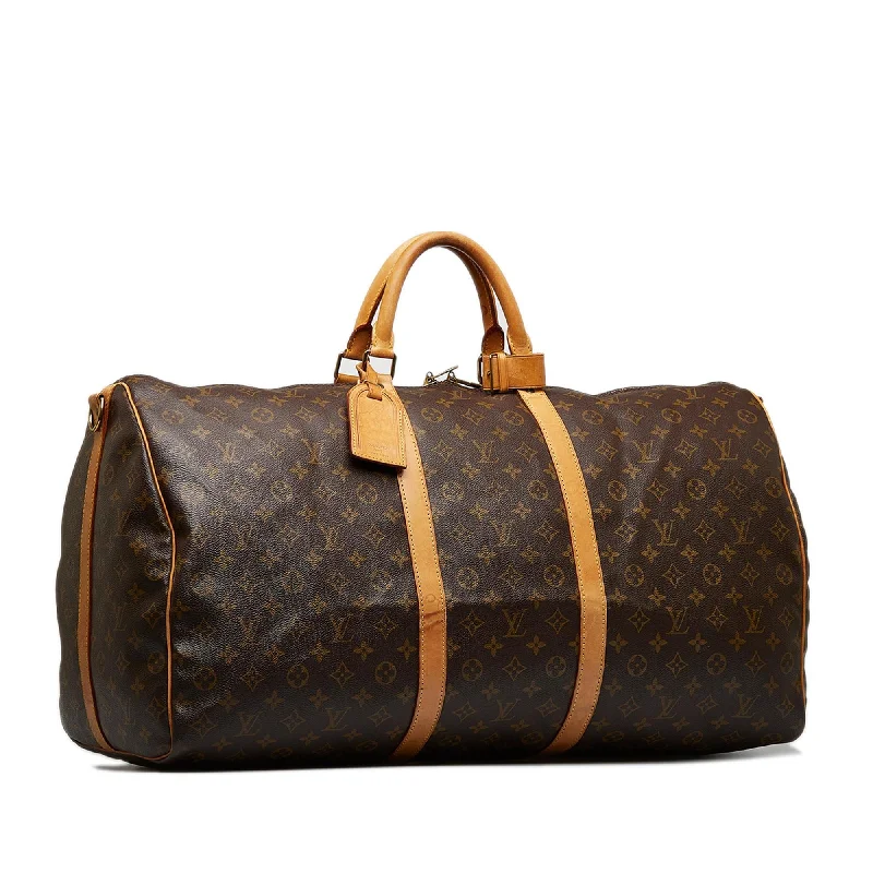 Water-resistant travel backpacksLouis Vuitton Monogram Keepall Bandouliere 60 (SHG-Z4NI1K)