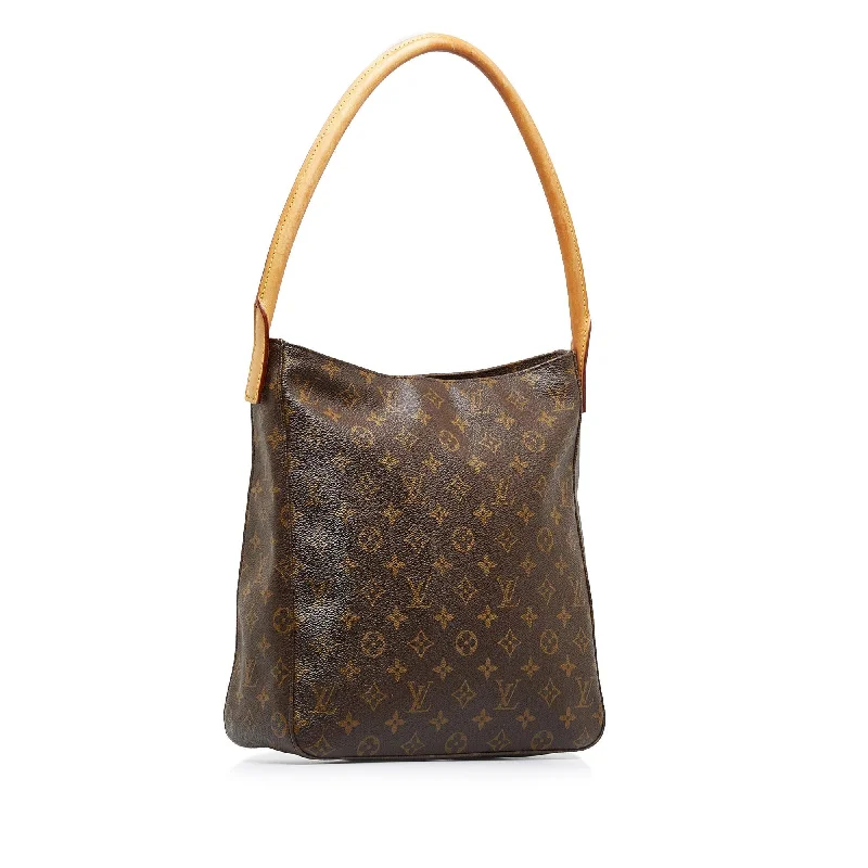 Luxury bags with exotic skinsLouis Vuitton Monogram Looping GM (SHG-tHWns8)