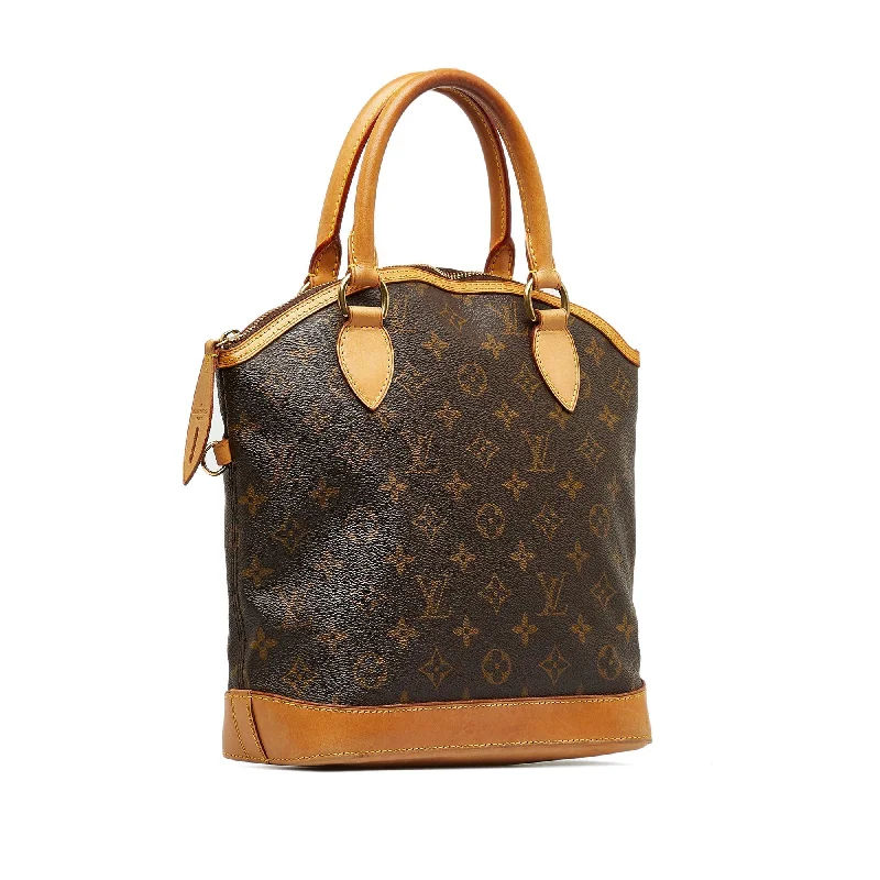 Water-resistant travel backpacksLOUIS VUITTON Monogram Lockit PM Handbag