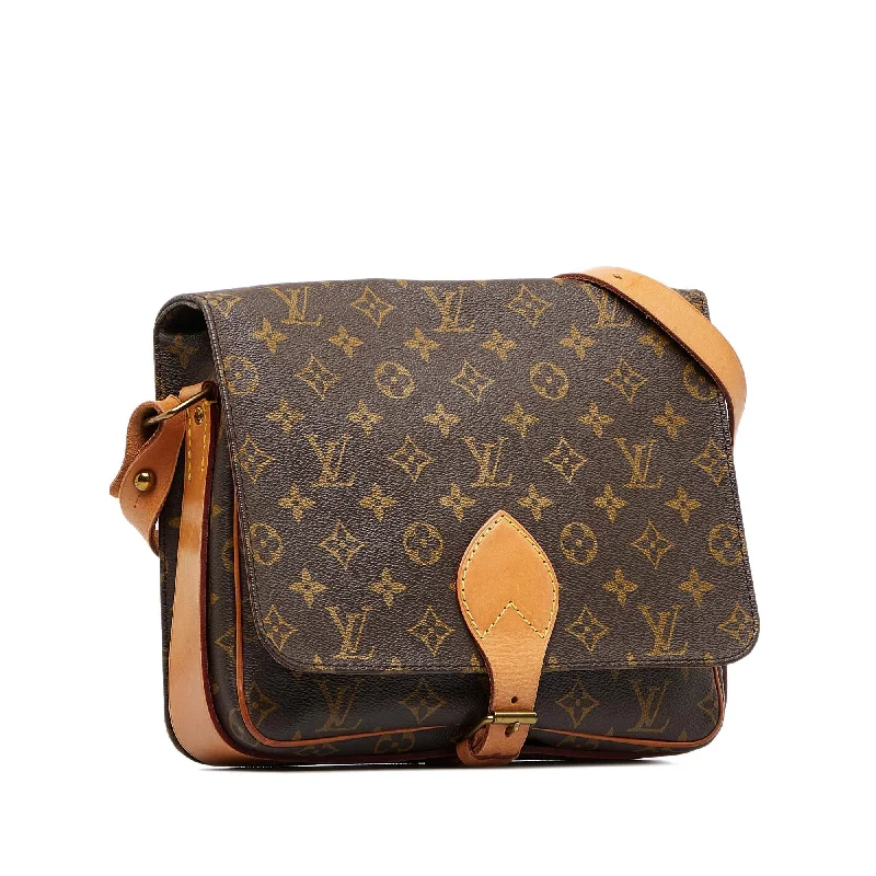 Minimalist leather handbagsLouis Vuitton Monogram Cartouchiere GM (gJVw0R)