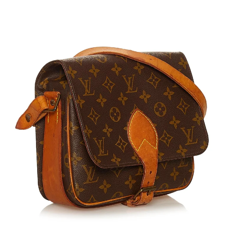 Eco-friendly tote bags for shoppingLouis Vuitton Monogram Cartouchiere MM (29315)