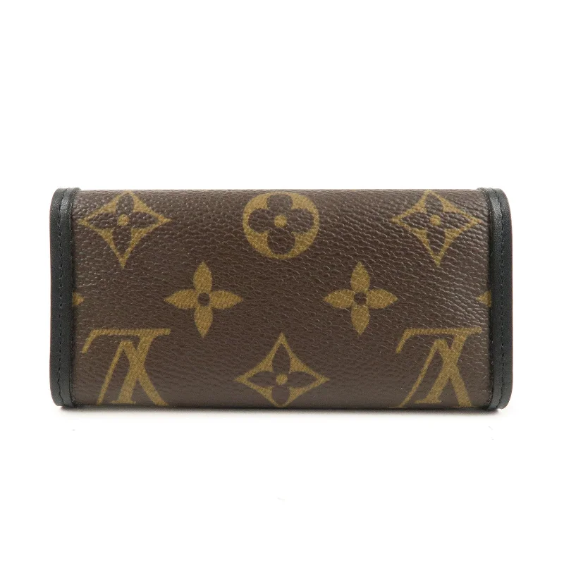 Designer bags with gold hardwareLouis Vuitton Monogram Maccasar Multiclés 6 Key Case M60165