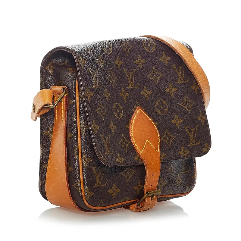 Designer bags with gold hardwareLouis Vuitton Monogram Cartouchiere MM (36612)