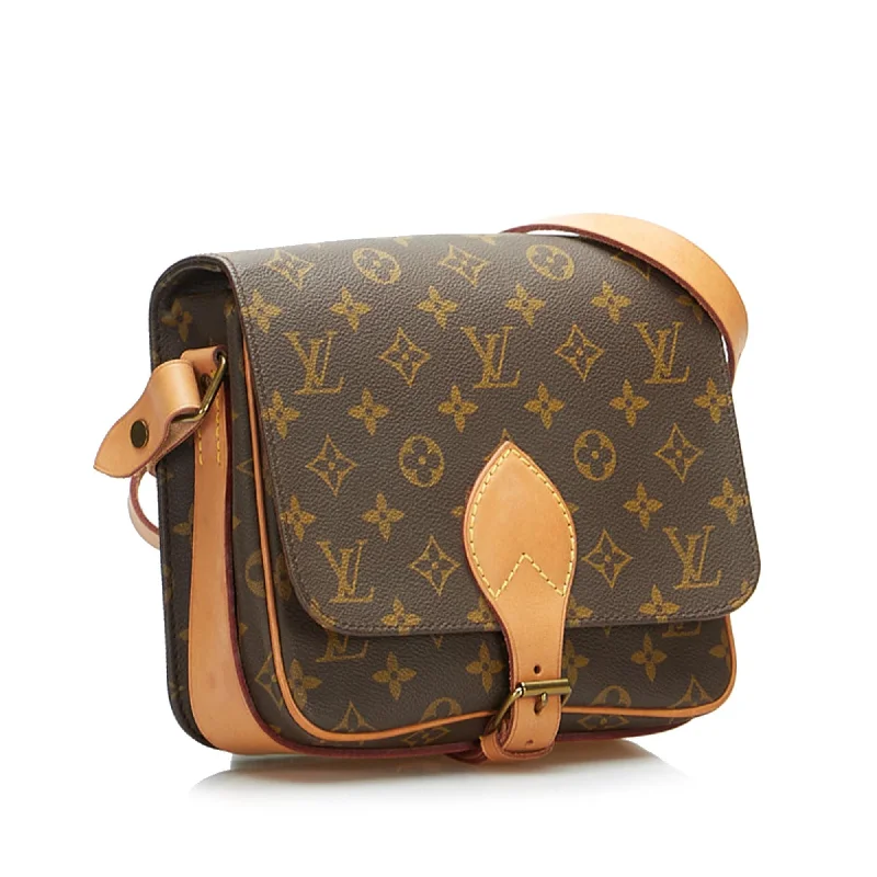 Designer bags with gold hardwareLouis Vuitton Monogram Cartouchiere MM (Km1Cpy)