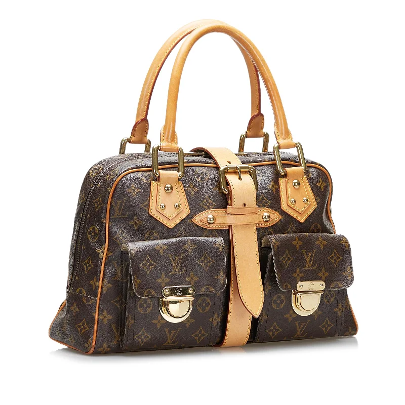 Large capacity travel bagsLouis Vuitton Monogram Manhattan GM (SHG-8VbxjY)