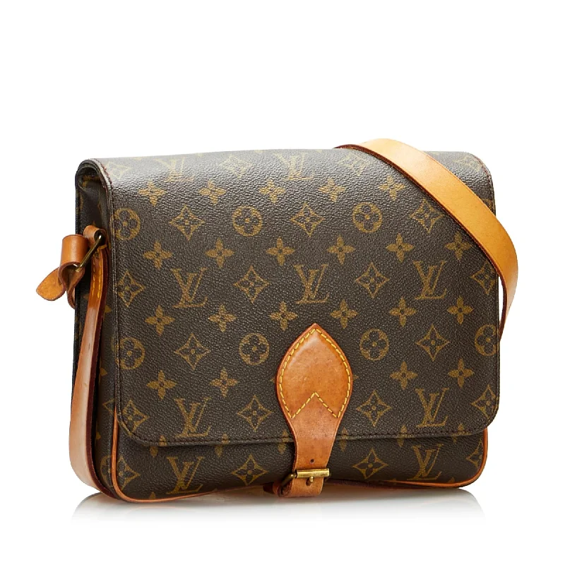 Affordable leather bagsLouis Vuitton Monogram Cartouchiere GM (niWh8J)