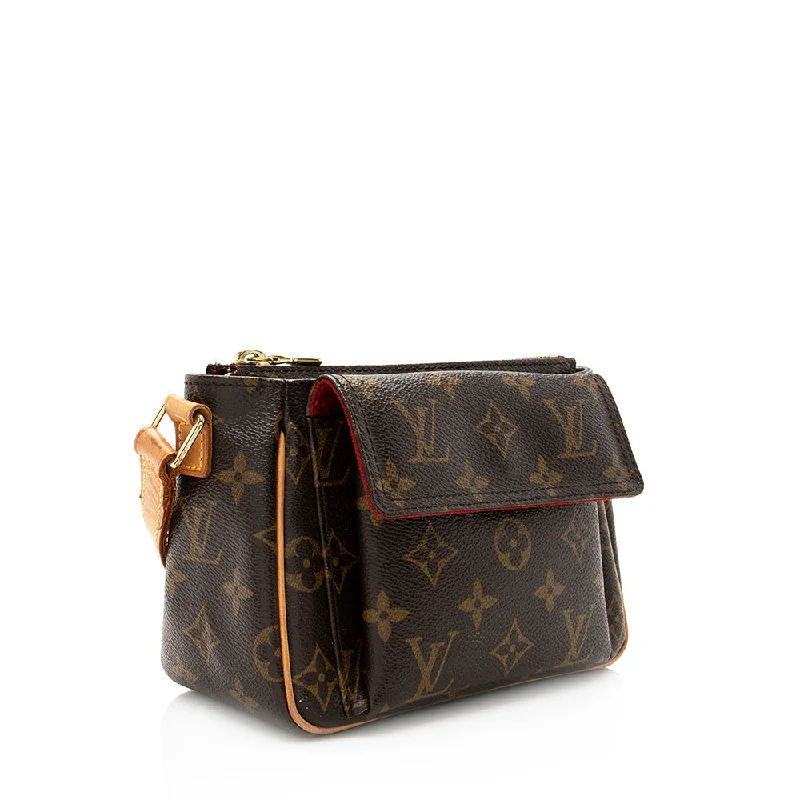 Mini bags for evening outLouis Vuitton Monogram Canvas Viva Cite PM Shoulder Bag (19566)