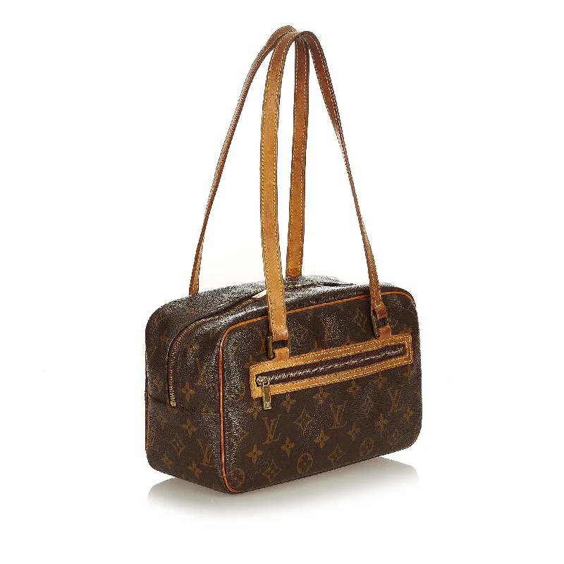 Minimalist leather handbagsLouis Vuitton Monogram Cite MM (26828)