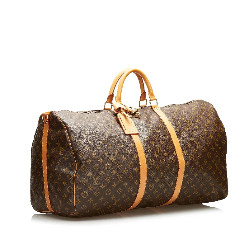 Affordable designer bag dupesLouis Vuitton Monogram Keepall Bandouliere 60 (SHG-36241)