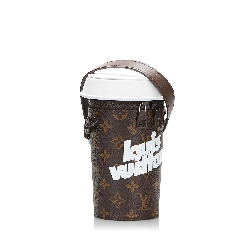 Sustainable fashion bagsLouis Vuitton Monogram Coffee Cup Pouch (JJs33V)