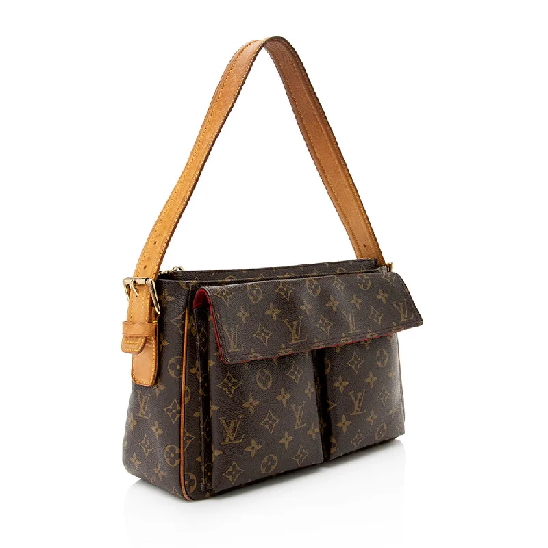 Sustainable fashion bagsLouis Vuitton Monogram Canvas Viva Cite GM Shoulder Bag (20552)