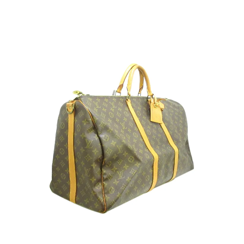 Best bags for weekend getawaysLouis Vuitton Monogram Keepall Bandouliere 60 (SHG-35996)