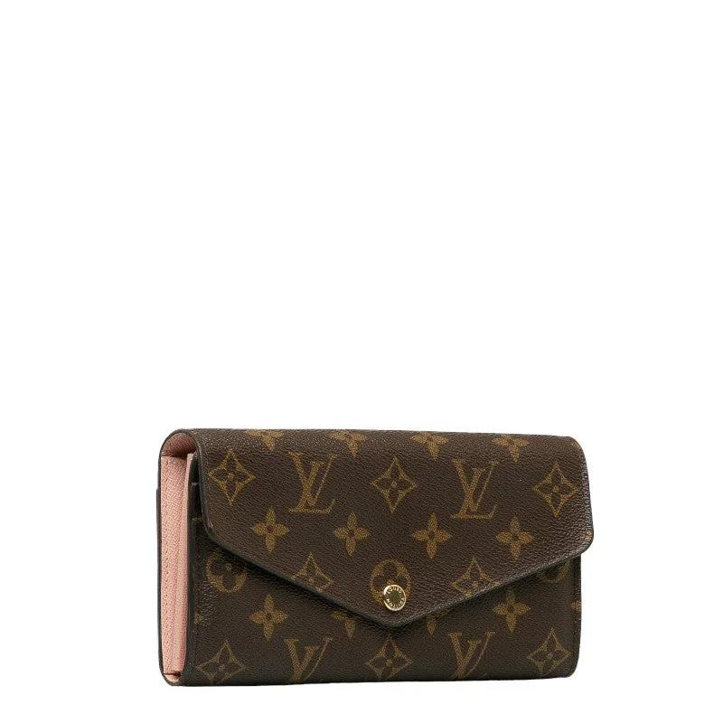 Eco-friendly tote bags for shoppingLouis Vuitton Monogram M62235 Long Wallet  Rose Barreline Pink Brown