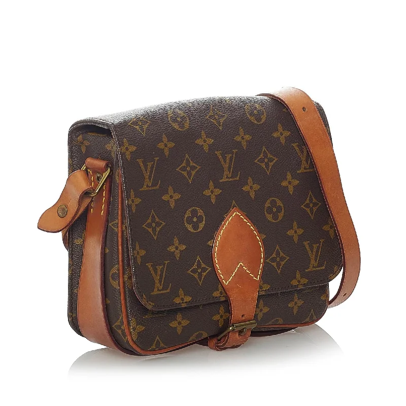 Designer bags with top handlesLouis Vuitton Monogram Cartouchiere PM (30940)