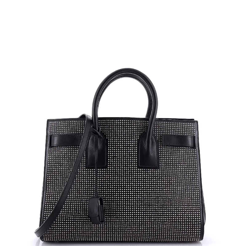 Durable leather bags for daily useSac de Jour Bag Studded Leather Small