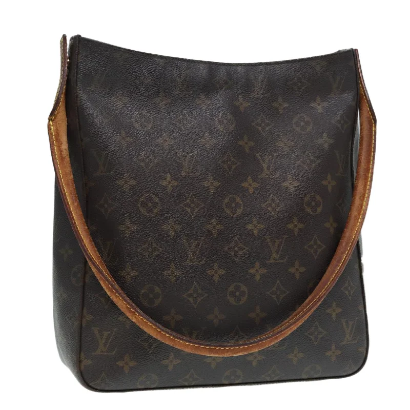 Affordable designer bag dupesLOUIS VUITTON Monogram Looping GM Shoulder Bag M51145 LV Auth 88448