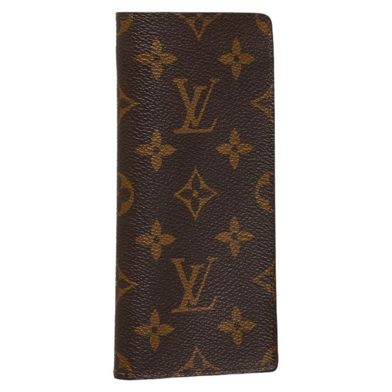 Designer bags with top handlesLouis Vuitton Monogram M62962 Porch Leather Brown  in