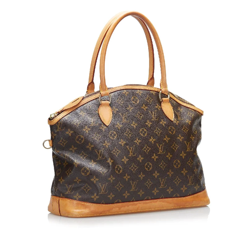 Durable leather bags for daily useLouis Vuitton Monogram Lockit Horizontal (SHG-37547)