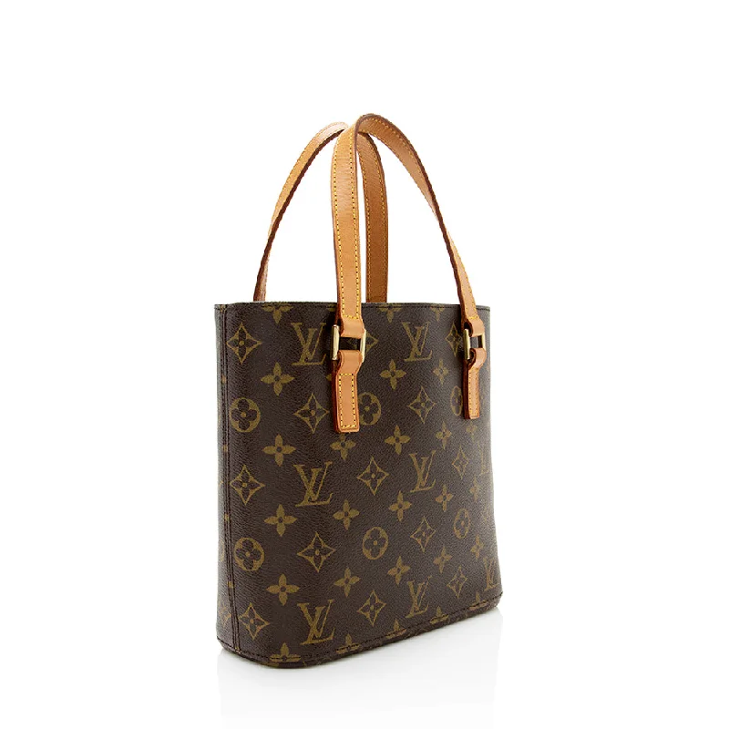 Designer bags with gold hardwareLouis Vuitton Monogram Canvas Vavin PM Tote (20206)