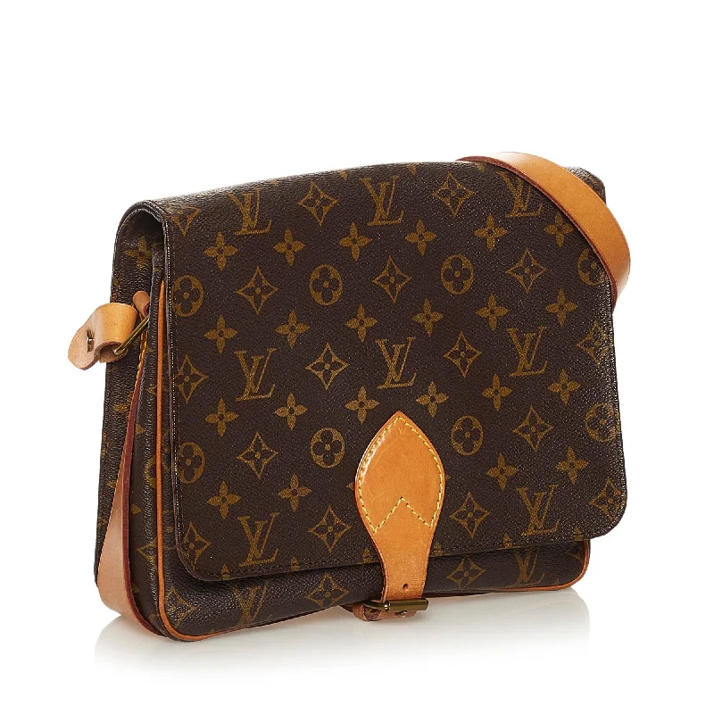 Eco-friendly tote bags for shoppingLouis Vuitton Monogram Cartouchiere GM (35127)