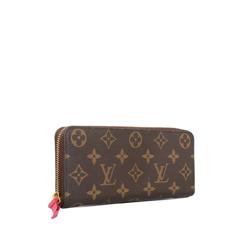 Best tote bags for workLouis Vuitton Monogram M60742 Long Wallet  Fushai Pink Brown Lady Fushai