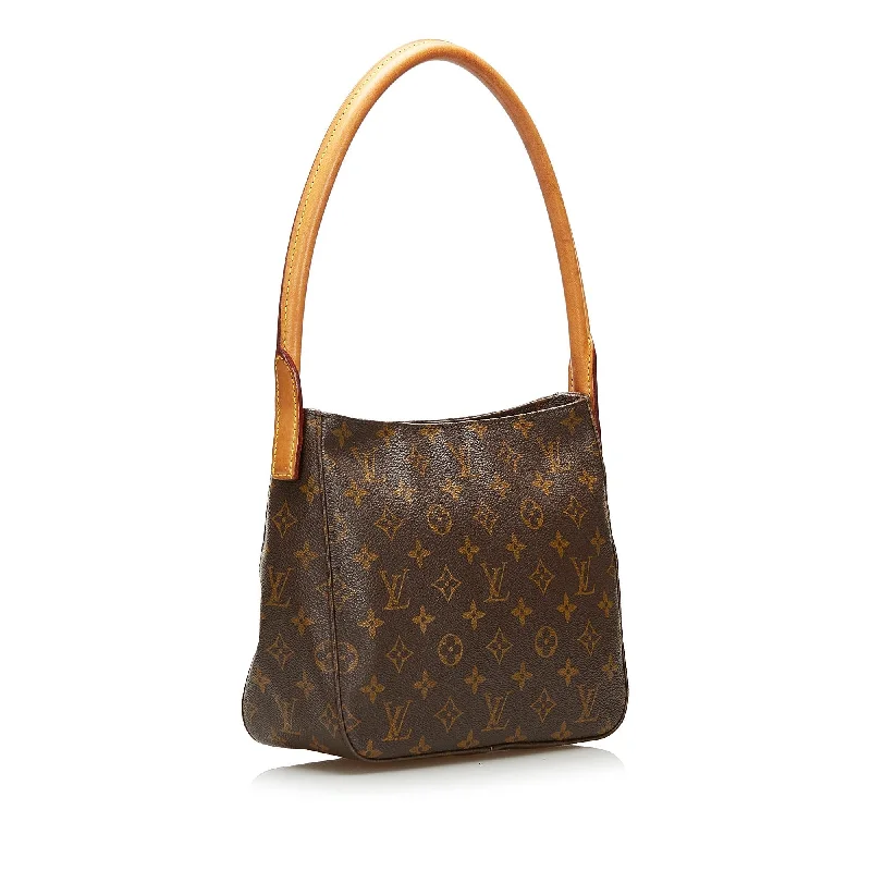 Designer bags with top handlesLouis Vuitton Monogram Looping MM (SHG-35688)