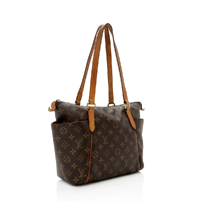 Trendy bucket bags for summerLouis Vuitton Monogram Canvas Totally PM Tote (16632)