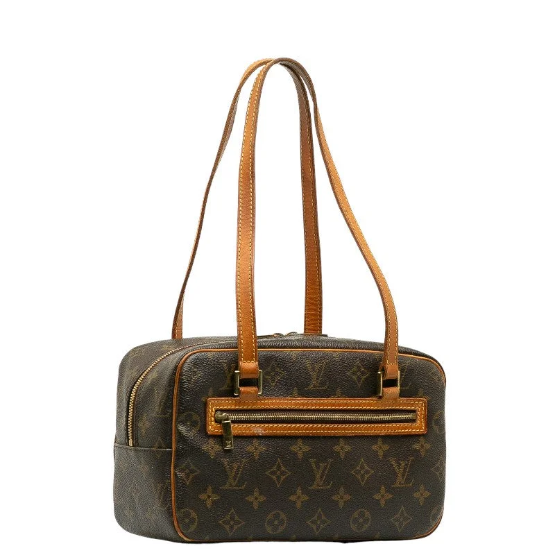 Large capacity travel bagsLouis Vuitton Monogram M51182 Shoulder Bag Leather Brown