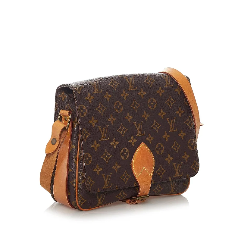 High-end designer bags for menLouis Vuitton Monogram Cartouchiere MM (28345)