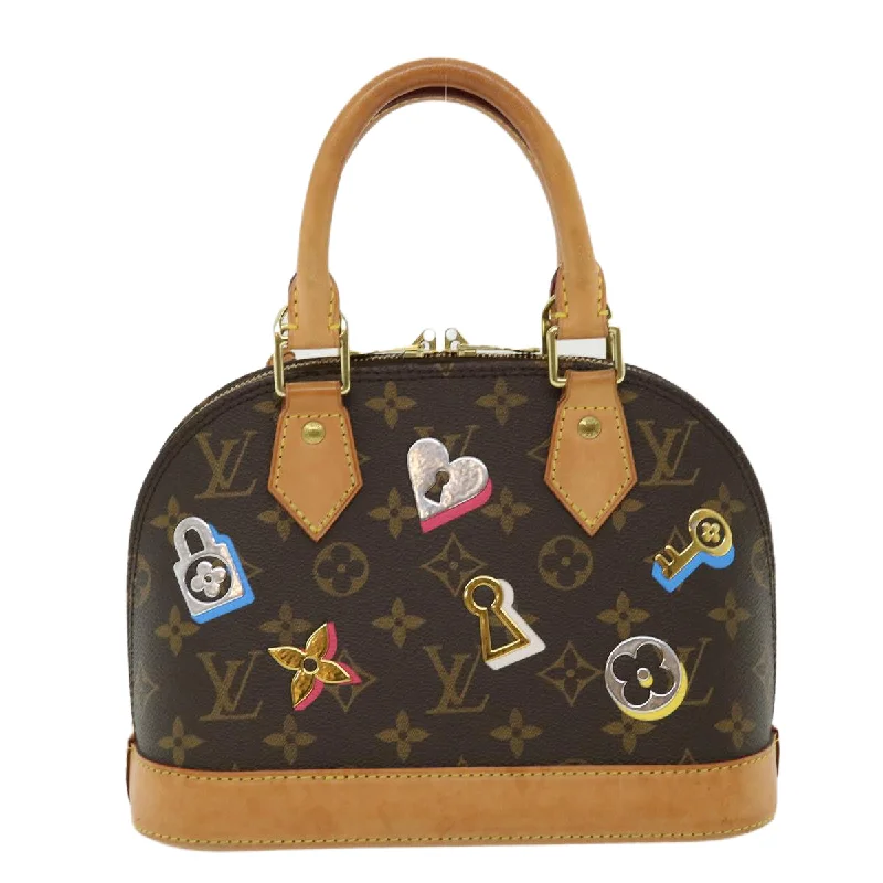 Eco-friendly tote bags for shoppingLOUIS VUITTON Monogram Lovelock Alma BB Hand Bag M44368 LV Auth 35666