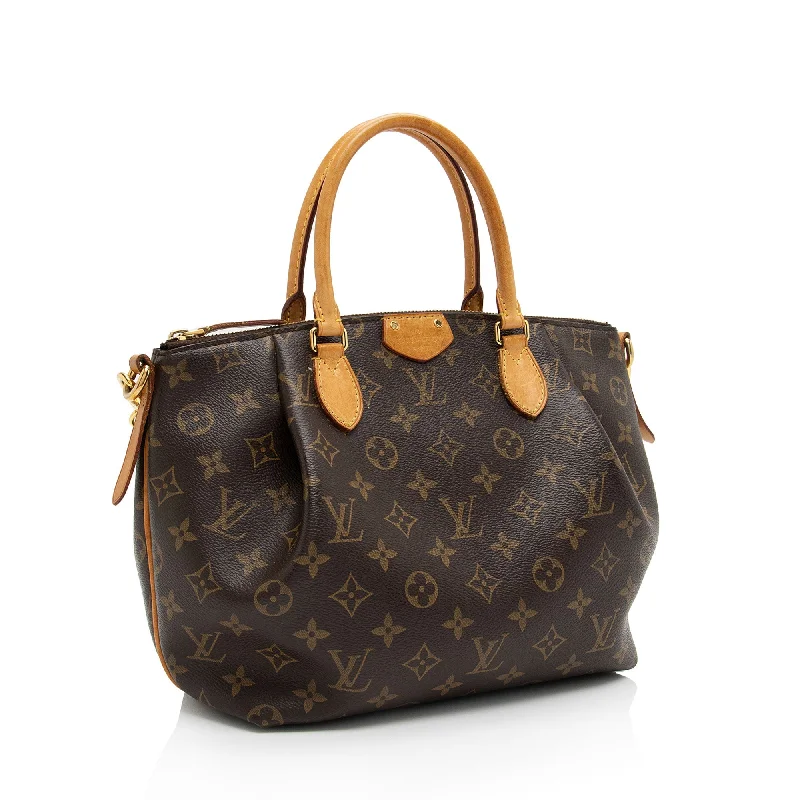 Designer bags with top handlesLouis Vuitton Monogram Canvas Turenne PM Satchel (sfOynf)