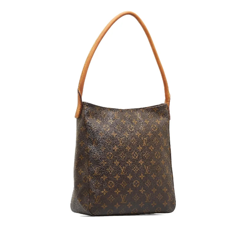 Water-resistant travel backpacksLouis Vuitton Monogram Looping GM (SHG-qdBq34)