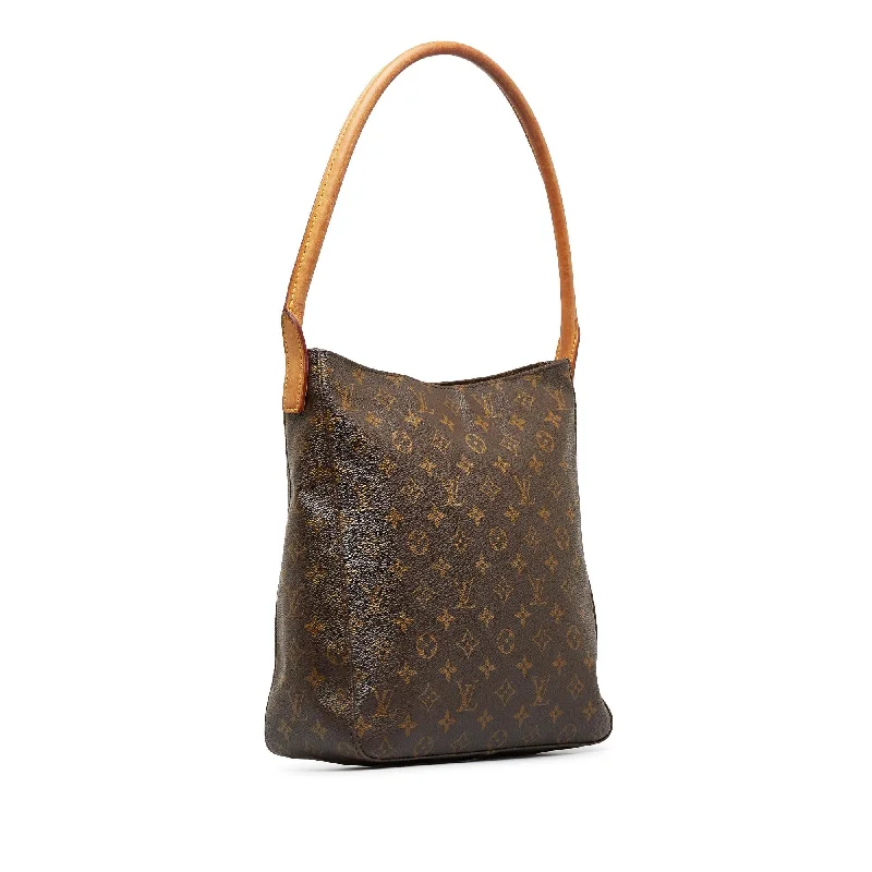 Durable leather bags for daily useLouis Vuitton Monogram Looping GM (SHG-BLkFrB)