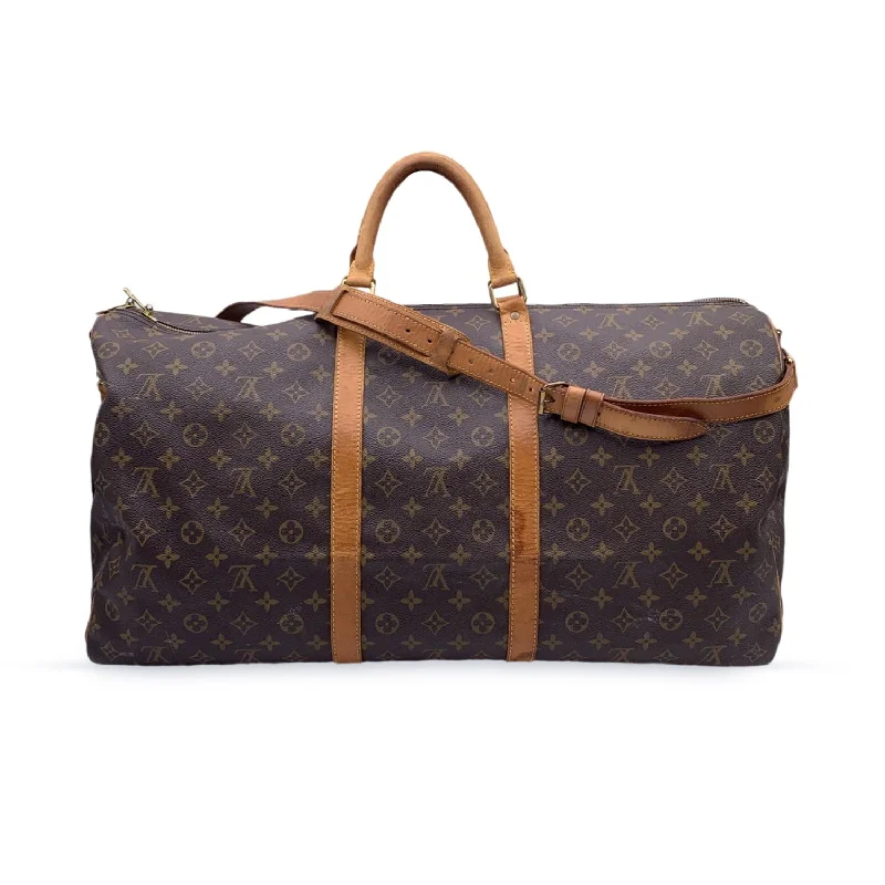 Crossbody bags for everyday useLOUIS VUITTON Monogram Keepall Bandouliere 60 Travel Bag M41412