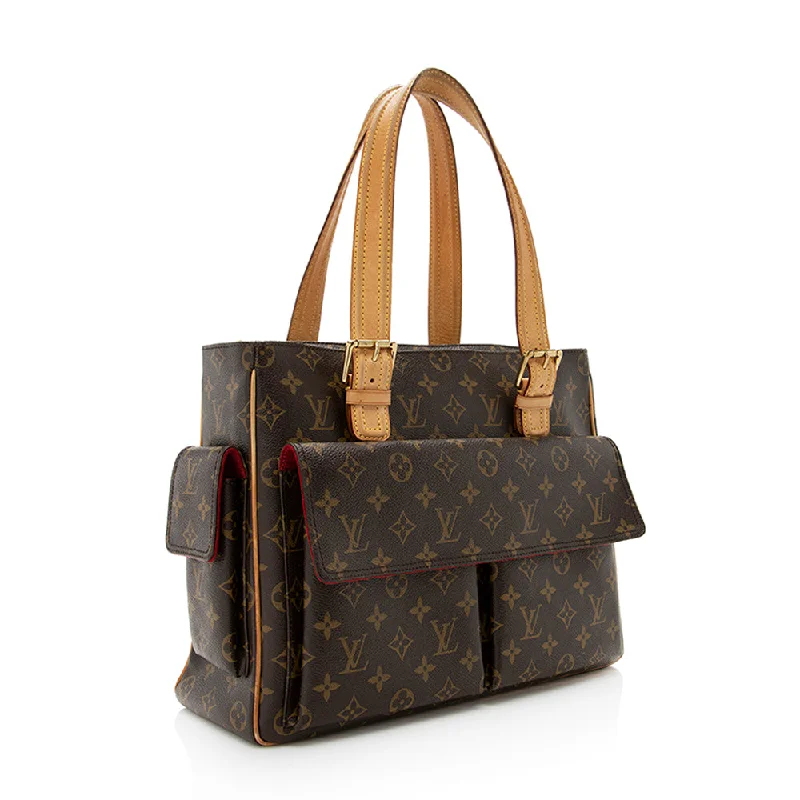 Affordable leather bagsLouis Vuitton Monogram Canvas Viva Cite GM Shoulder Bag (19067)