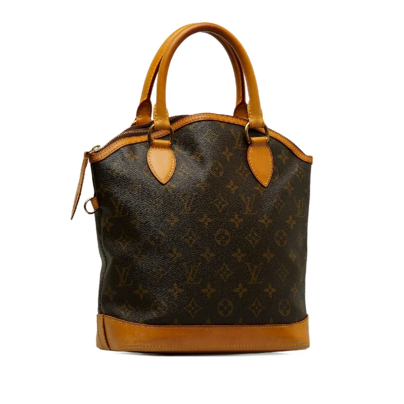 High-quality leather messenger bagsLOUIS VUITTON Monogram Lockit PM Handbag