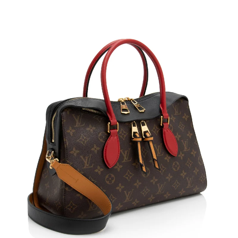 Luxury bags with exotic skinsLouis Vuitton Monogram Canvas Tuileries Satchel (cCtw49)