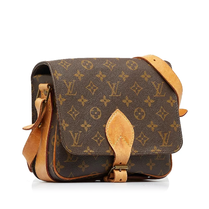 Affordable leather bagsLouis Vuitton Monogram Cartouchiere MM (ccRg4F)