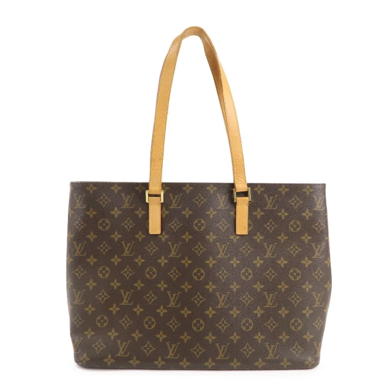 Luxury handbags 2025Louis Vuitton Monogram Luco Tote Bag Hand Bag Brown M51155