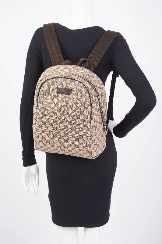 Large capacity travel bagsGucci Backpack With Interlocking GG Supreme Canvas