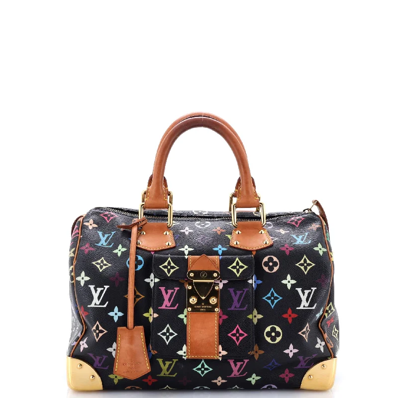 Vegan leather handbagsSpeedy Handbag Monogram Multicolor 30